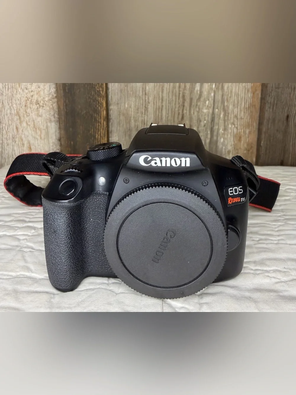 Canon Rebel T6 EOS 1300D DSLR Camera W/ Lenses and Accessories Bundle EUC